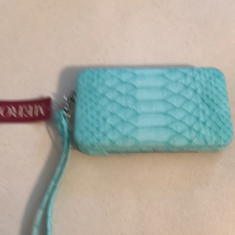 Robin egg wallet/ wristlet